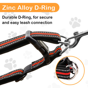 <span class=keywords><strong>Collar</strong></span> Reflectante Ajustable para Mascotas, Collares de Nailon para Perros, Accesorios para Perros Pequeños, Medianos y Grandes - Product Image 4