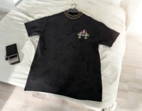 T-shirt personnalisé avec broderie et impression numérique, 100 % coton épais, coupe oversize, haute qualité, écologique, uni, livraison mondiale