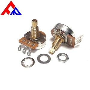 โพเทนชิโอมิเตอร์แบบปรับค่าได้ FANRUI RK241T01 ซีรีส์ 24 มม. ความเสถียรสูง แกนทองแดง A500K ฟิล์มคาร์บอน ความคลาดเคลื่อน 20% 10000 รอบการใช้งาน - Product Image 2