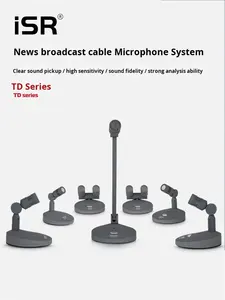 Microphone de diffusion et d'enregistrement de la série TTD797, enregistrement vocal, vidéoconférence, diffusion en direct, microphone de bureau à col de cygne - Product Image 5