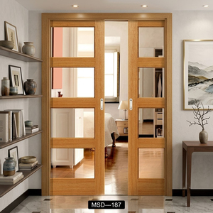<span class=keywords><strong>Porte</strong></span> <span class=keywords><strong>coulissante</strong></span> encastrée en bois massif <span class=keywords><strong>de</strong></span> chêne naturel, <span class=keywords><strong>porte</strong></span> <span class=keywords><strong>coulissante</strong></span> intérieure encastrée sur mesure - Product Image 5