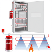 Système d'extinction d'incendie Pri-Safety Clean Gas Novec1230 FK-5112 FM200 Hfc 227ea pour armoires électriques, provenant de l'usine