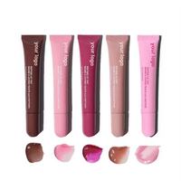 12 Couleurs – Vente en Gros – Rouge à Lèvres Végétalien Hydratant – Gloss Repulpant Haute Brillance pour le Maquillage
