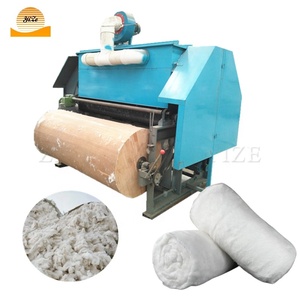 Machine de cardage d'ouverture de coton de déchets de laine cardage de fibre traitant la machine à carder automatique de coton pour la machine de bobine de coton - Product Image 1