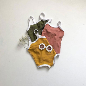 Traje <span class=keywords><strong>de</strong></span> Baño <span class=keywords><strong>de</strong></span> una Pieza para Niñas Pequeñas con Tela Brillante <span class=keywords><strong>de</strong></span> Marca Propia, Traje <span class=keywords><strong>de</strong></span> Baño para Bebés - Product Image 1