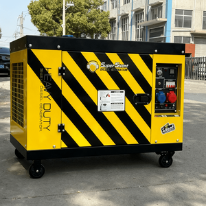 เครื่องกำเนิดไฟฟ้าดีเซลแบบพกพา เงียบ ไร้เสียงรบกวน พร้อมระบบ ATS 110V 220V 380V เฟสเดียว/สามเฟส สำหรับใช้ในบ้าน ขนาด 5kva 8kva 10kva 12kva - Product Image 1