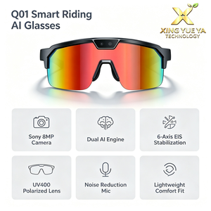 Gafas Inteligentes Deportivas para Ciclismo AI Q01 de Alta Calidad con Función de Llamadas de Audio, Video 1080P, Traducción en Tiempo Real y Estabilización EIS - Product Image 6