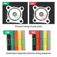 Cámara de Visión Inteligente Resistente, Lector de Códigos de Barras OCR, Sensor de Visión Industrial para Línea de Producción, Interfaz USB, Escaneo Rápido, en Stock
