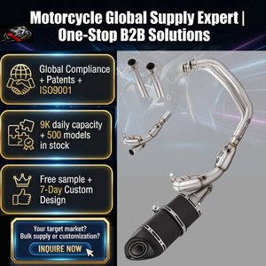 Nouvel échappement de moto <span class=keywords><strong>MT07</strong></span> XSR700 FZ07 Système d'échappement complet 2014-2025 Tuyau de liaison avant modifié 2 Oxygène - Product Image 1