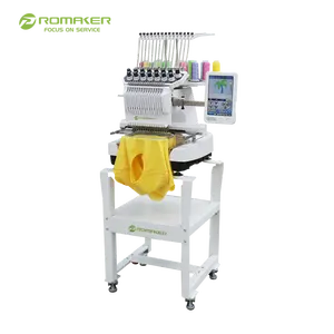 Melco single head embroidery machine for hats jackets baby cloth home and commercial use