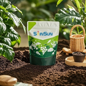 Sacs de terreau écologiques Doypack personnalisés pour plantes à fleurs d'intérieur ou d'extérieur, sacs de terreau pour bonsaï - Product Image 1