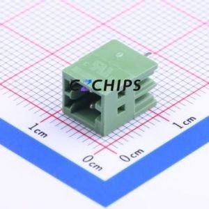 31373102 Plug-in Terminal Block Through hole Component (THT),P=2.5mm Connector Board-to-Board / Socket - Closed 1x2P 2.5mm Green - Product Image 2