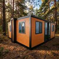 Maison mobile à installation rapide 700, capable d'expander en conteneur pliable, pour résidence et bureau