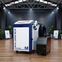 Máquina de Soldadura Láser de Fibra 5 en 1 para Soldadura de Baterías de Litio y Almacenamiento de Energía, 1000W 2000W 3000W, Refrigerada por Agua, Portátil