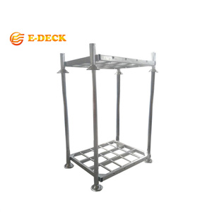 重型热镀锌物料搬运钢制仓库储物钢板堆叠架 - Product Image 3