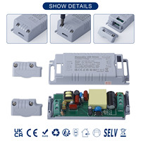 Tension constante 12V 24V Dali Gradation Alimentation 12W 30W 60W 80W 100W Dali Dimmable Led Driver pour Led Bar Light