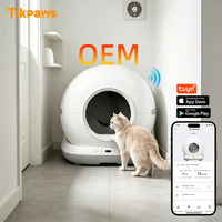 Tuya Smart APP auto-nettoyant Kitty bac à litière auto-nettoyant chat toilette bac à litière Robot auto-nettoyant litière pour chat boîte automatique