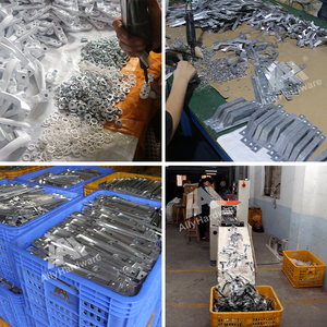 Thiết kế hiện đại có thể khóa hợp kim nhôm casement xử lý cho cửa sổ uPVC trong nhà bếp cho khách sạn biệt thự căn hộ - Product Image 6