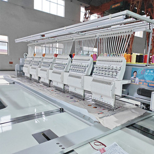 Machine à broder informatisée multifonctionnelle Hefeng 1200 tr/min pour coudre des logos de casquette T-shirts - Product Image 1