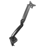 Accessoires ergonomiques pour support de bureau Support de bras de moniteur facile à installer Support d'écran d'ordinateur réglable multi-angle