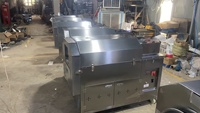 5kg Automatique En Acier Inoxydable Électrique Gaz Grain De Café Graine Noix Noix Torréfacteur Arachide Torréfaction Machine