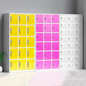 Công Nhân 15 kệ tủ đựng thức ăn Khóa hành lý của Tổ chức Giá sử dụng tủ khóa một để kim loại thép <span class=keywords><strong>Locker</strong></span> - Product Image 5