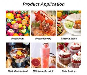 Sac isotherme grand format écologique, personnalisé, imperméable, sac à lunch thermique, sac fourre-tout non tissé, sac de livraison de nourriture chauffé avec fermeture éclair - Product Image 5