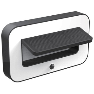 <b>Solar</b> LED Wall Lamp 5W 500lm 4000k Natural <b>Light</b> Outdoor Made in Italy Model EL3176 - Product Image 1