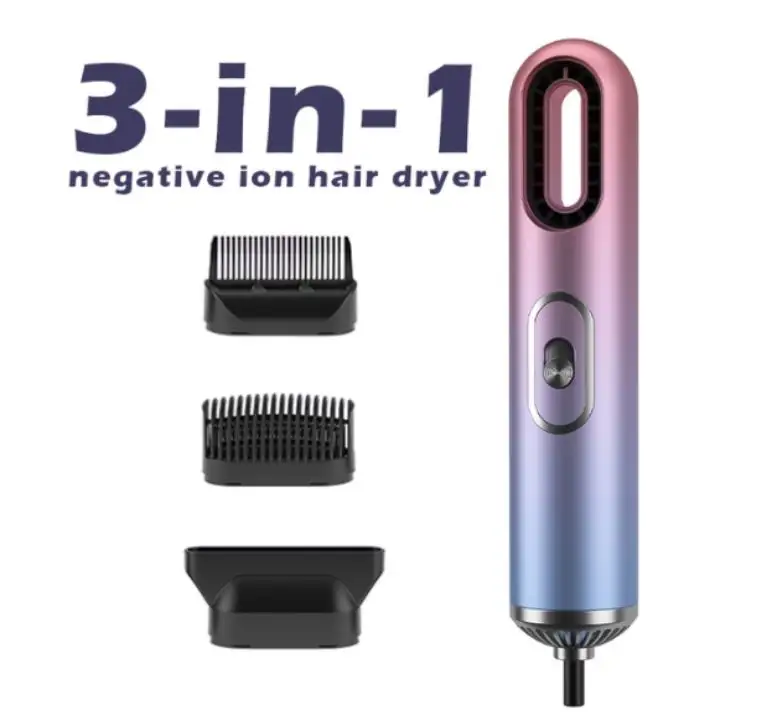 New Automatic Rotating Hot Air Brush 3-in-1 Hairdressing Equipment Hair Dryer Comb One-step Hair Dryer