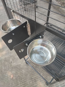 Nids de pays de perroquets en acier inoxydable <span class=keywords><strong>cage</strong></span> de maisons d'oiseaux pour Ara tela plastique Passaros pinson <span class=keywords><strong>cage</strong></span> à oiseaux élevage - Product Image 5