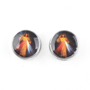 Abalorio Religioso CCB con Agujeros Grandes, Venta al por Mayor a Bajo Precio, Alta Calidad, Patrón de Figuras Católicas, Accesorios para Colgantes - Product Image 2