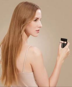 Peigne lissant sans fil en céramique à LED - Compact et portable, sûr pour les cheveux, idéal pour les voyages d'affaires et l'utilisation en voiture - Product Image 4