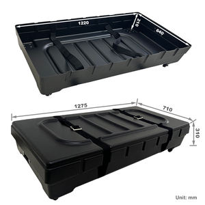 Offre Spéciale en plastique <span class=keywords><strong>Showase</strong></span> Portable grande vitrine stand d'exposition de salon commercial à roues mallette d'expédition cas d'événement - Product Image 6