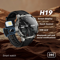 Reloj Inteligente Android con YouTube para Hombre, con Pantalla TFT, Audio, GPS, Navegación, Despertador, Auriculares 4G y Videocámara