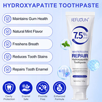 SEFUDUN Soins bucco-dentaires 120g Dentifrice blanchissant pour usage quotidien sans fluorure, dentifrice à l'hydroxyapatite nano pour les dents sensibles