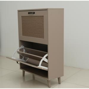 Étagère à chaussures à 2 niveaux, stable, spacieuse, organiseur de rangement, accès facile, capacité de 12 paires, entrée - Product Image 4