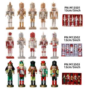 Schiaccianoci in Legno da 13cm per Decorazioni Natalizie e Statuette, Vendita all'Ingrosso - Product Image 3