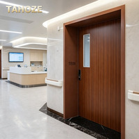 Porte de Hôpital HPL Antibactérienne Ignifugée, Porte Battante Médicale pour Cabinet Médical, Clinique, Ambulatoire, Certifiée CE