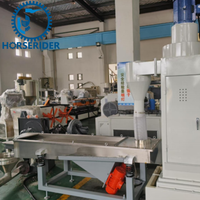 Ligne de compactage et de granulation de film PE à haute efficacité, machine de granulation de plastique à basse température pour le recyclage