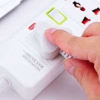 Multiprise multifonctionnelle 2 m à 4 prises 10 A avec ports de charge USB, interrupteurs individuels et protection contre les surcharges pour la maison et le bureau