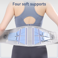 Ceinture de Soutien Lombaire Ajustable en Gros à Double Pression avec Supports Souples pour la Gym, le Fitness Quotidien, Hommes et Femmes