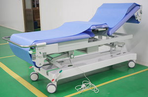 Hochey Medisch Verkopend Ziekenhuis Gynaecologische Meubels Leer Met Betrekking Tot Examen Gynaecologie Onderzoekstafel - Product Image 3