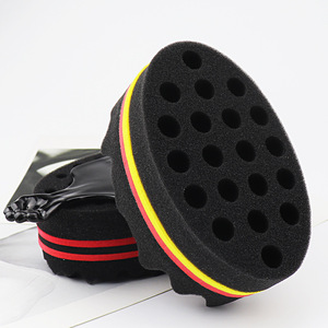 Nouvel arrivage : Éponge à <span class=keywords><strong>dreadlocks</strong></span> double face personnalisable pour cheveux bouclés, idéale pour les hommes noirs - Product Image 3