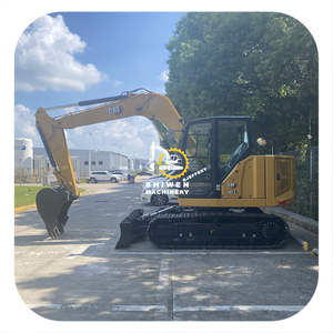 Excavadora de cadenas CAT307.5 de 7.5 toneladas con pala dozer, año 2026, fabricada en China. CAT 307.5 308 310 313. Excavadora nueva a bajo precio. - Product Image 1