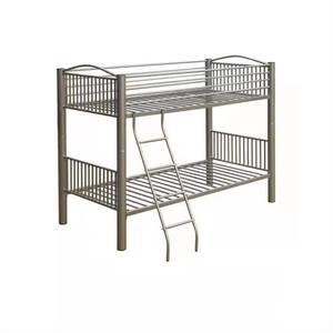 Drap de cadre de <span class=keywords><strong>lit</strong></span> superposé en métal bon marché d'usine <span class=keywords><strong>lit</strong></span> en fer forgé lits doubles en acier pour dortoir de personnel d'ouvrier de chantier - Product Image 6