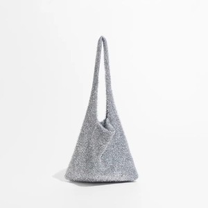 Sac hobo en tricot brillant, grand sac fourre-tout en crochet, sac à main doux pour femmes, idéal pour la plage, le shopping, l'usage quotidien, sac tendance pour l'été - Product Image 1
