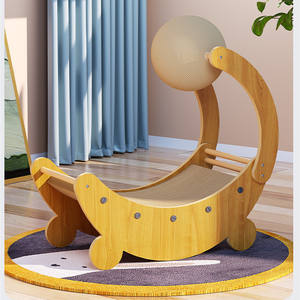 Griffoir pour chat de haute qualité, personnalisé, écologique, en panneau de particules, style moderne classique pour chats - Product Image 3