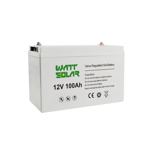 6-CNJ-100 Deep Cycle Gel Storage Lead Acid Watt Solar Battery for Home Appliances Large UPS