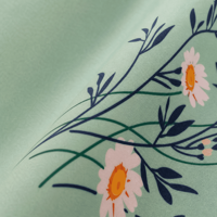 Tissu imprimé numérique 100% polyester à motifs fins pour rideaux, literie, coussins, textile de maison - Fournisseur en gros en rouleau