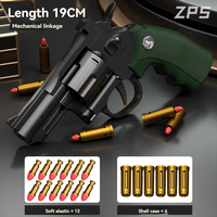 Vente en gros Revolver ZP5 357 Jouet Pistolet Softshell Air Soft Pistolet avec Projectile Sûr EAV Pistolets Jouets pour Enfants Juguetes Para Los Ninos